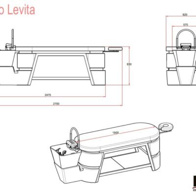 Lavatório Levitá para Head Spa e Terapia Capilar