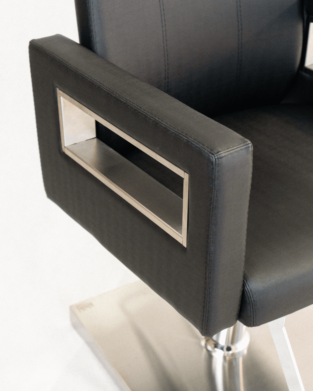 Cadeira de cabeleireiro Lisboa Reclinável Metal para Salão de beleza Cadeira de cabeleireiro Lisboa Reclinável Metal para Salão de beleza