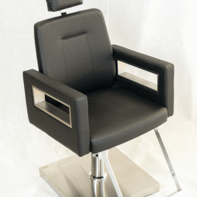 Cadeira de cabeleireiro Lisboa Reclinável Metal para Salão de beleza Cadeira de cabeleireiro Lisboa Reclinável Metal para Salão de beleza