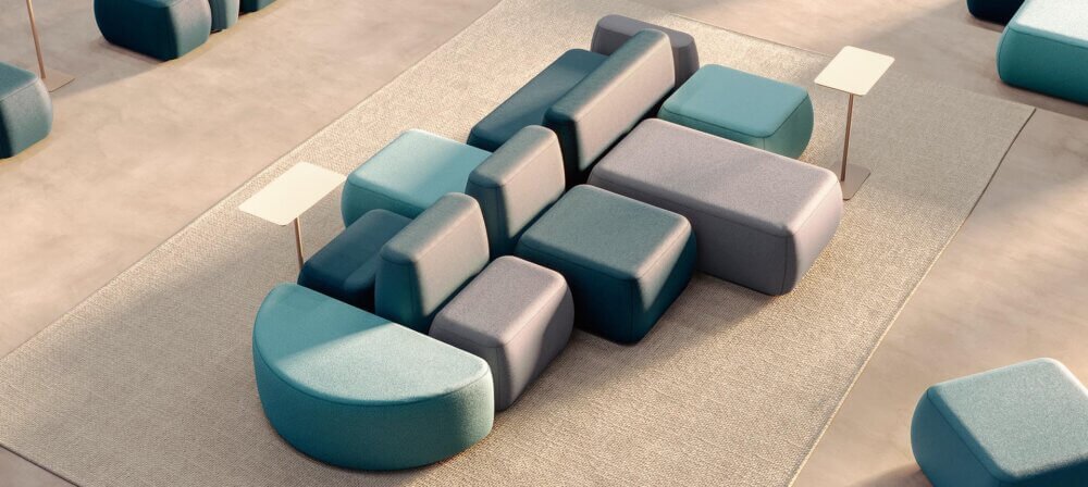 Sofá/Puff Cavaletti Blokz