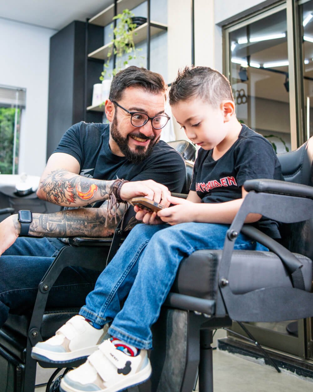 Cadeira X1 Infantil de Barbeiro