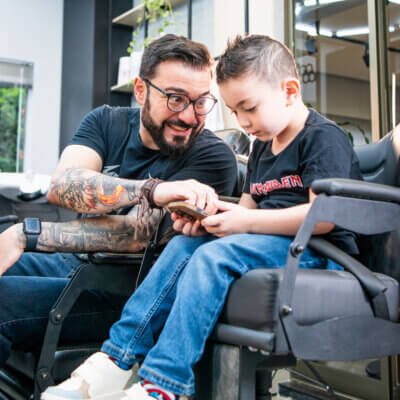 Cadeira X1 Infantil de Barbeiro