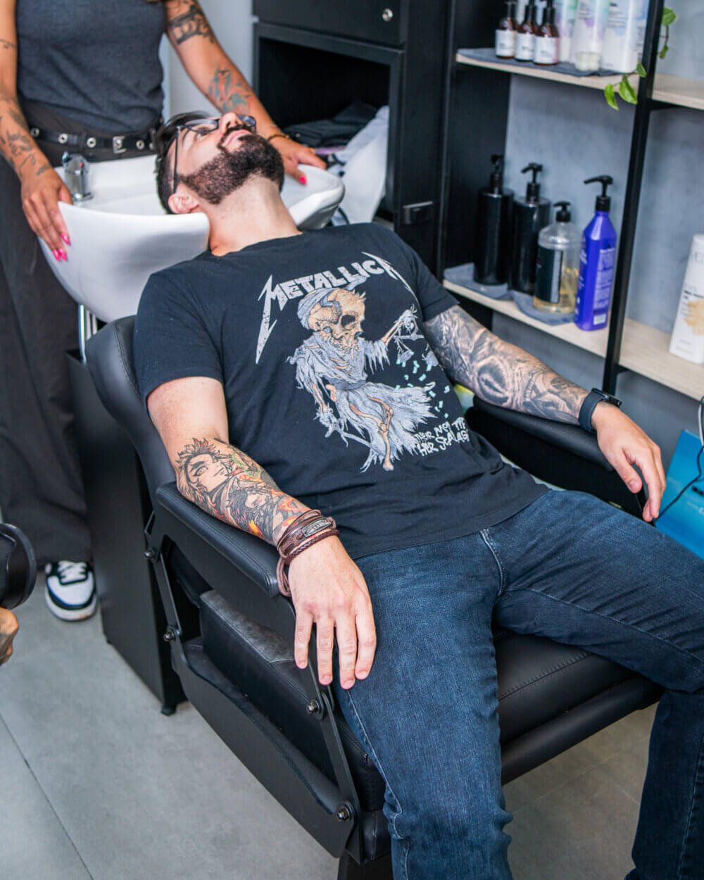 Lavatório X1 para barbeiro Lavatório X1 para barbeiro