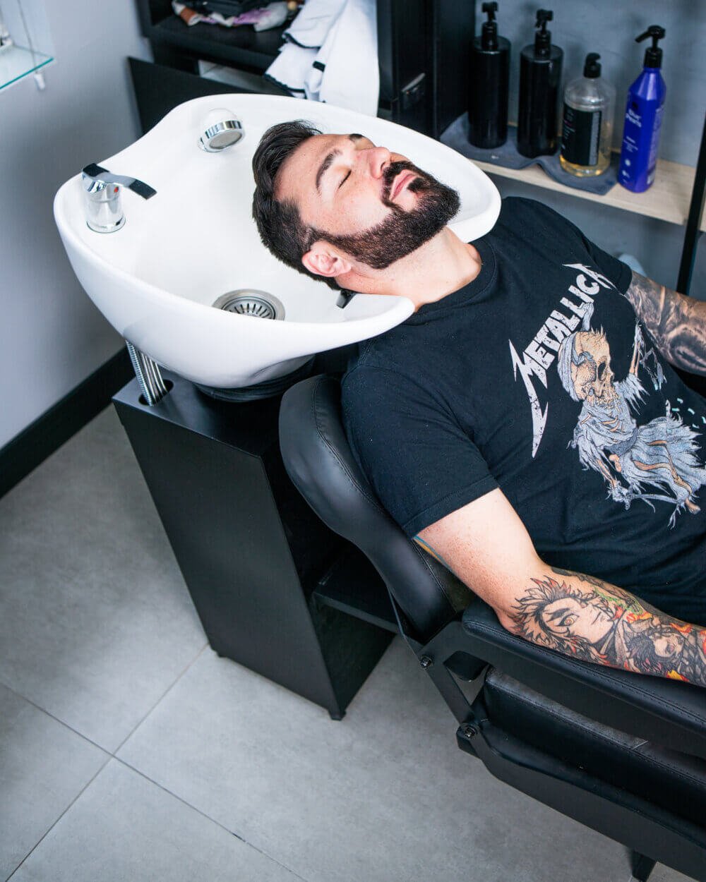 Lavatório X1 para barbeiro Lavatório X1 para barbeiro