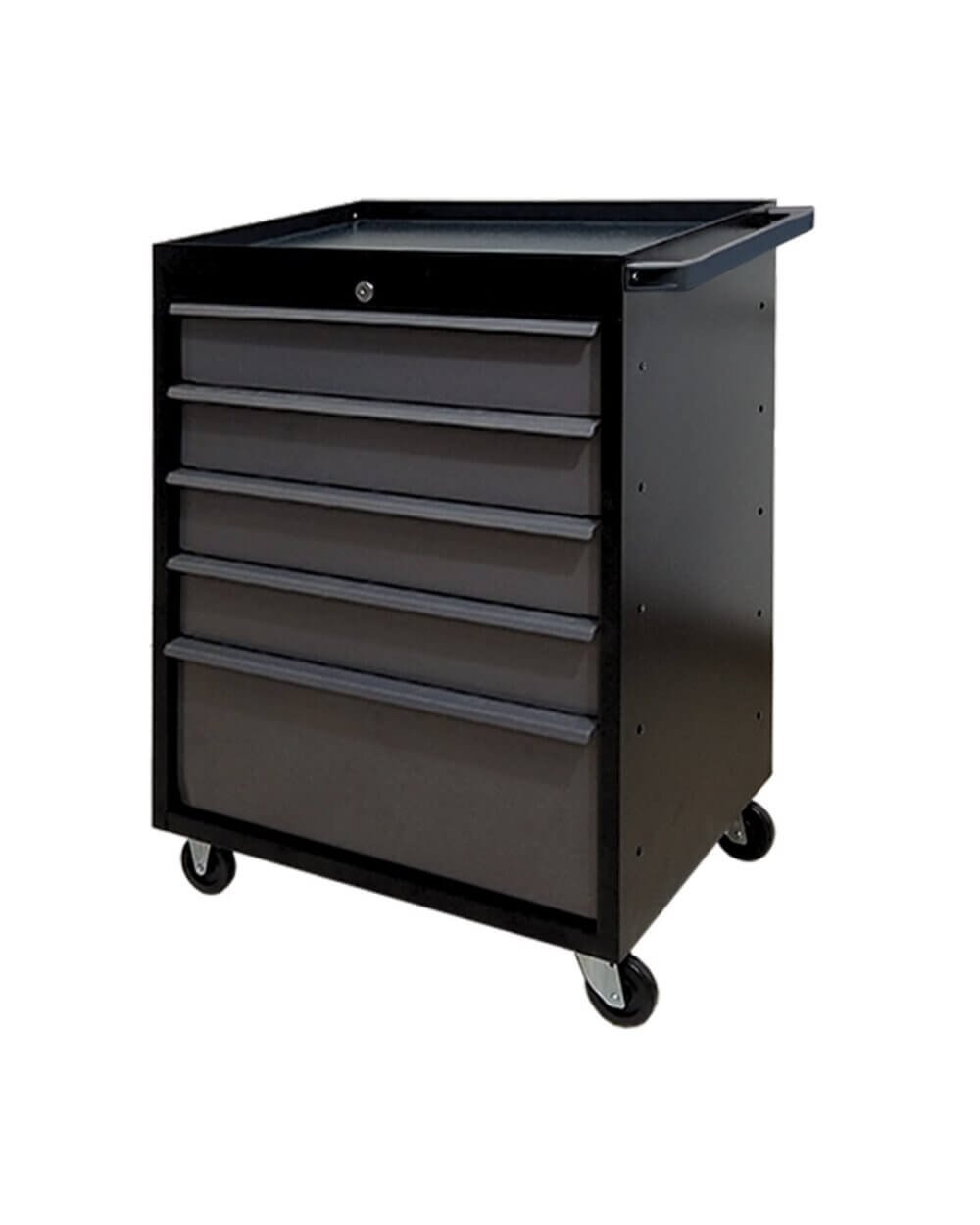 Carrinho Auxiliar Loft Pro Extra Gaveteiro Estilo Industrial para Barbearia e Salão