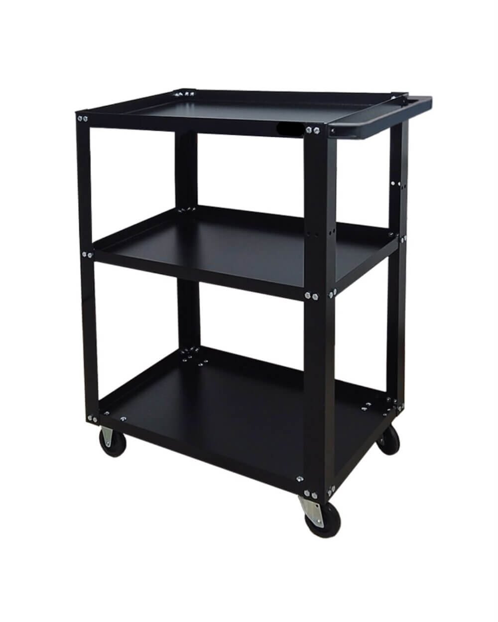 Carrinho Auxiliar Loft Estilo Industrial para Barbearia e Salão