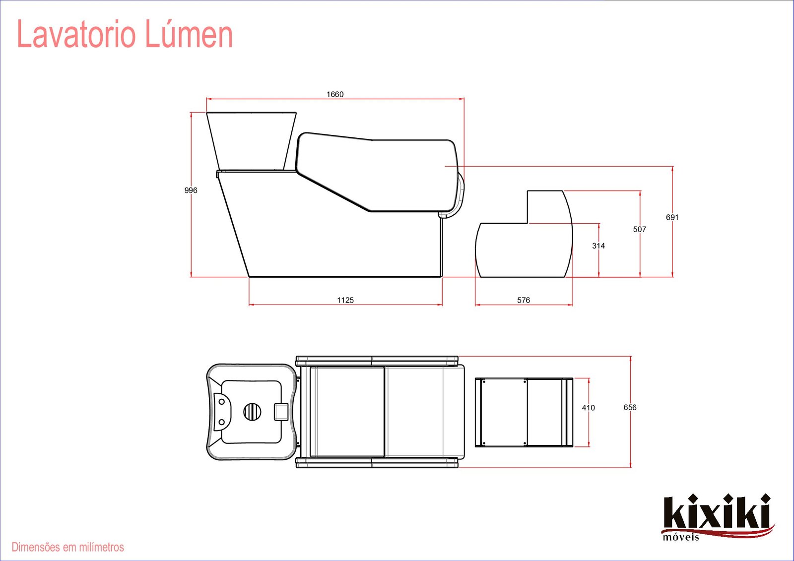 Lavatório Lúmen Lavatório Lúmen